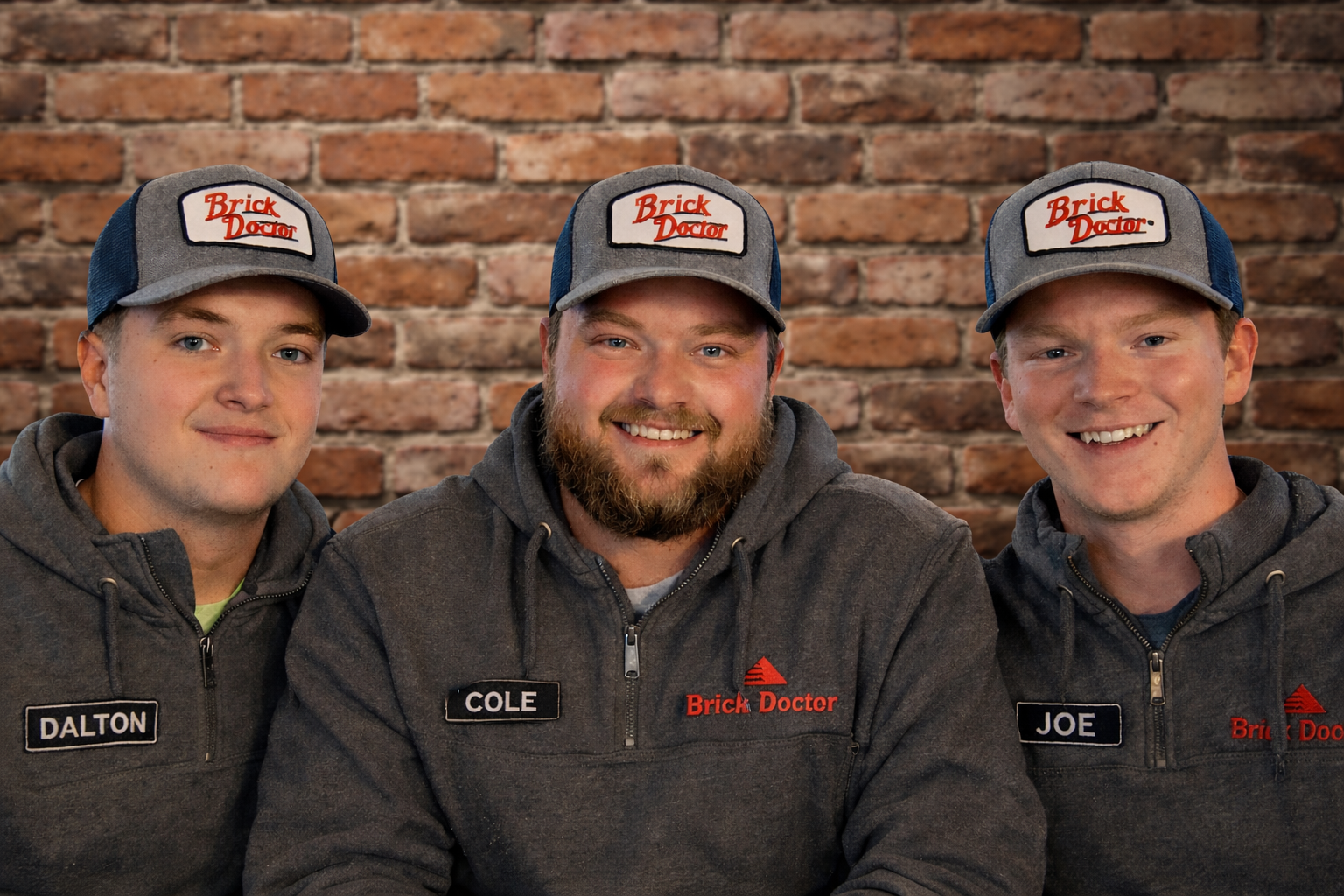 Brick Doctor Crew – Dalton, Cole, and Joe